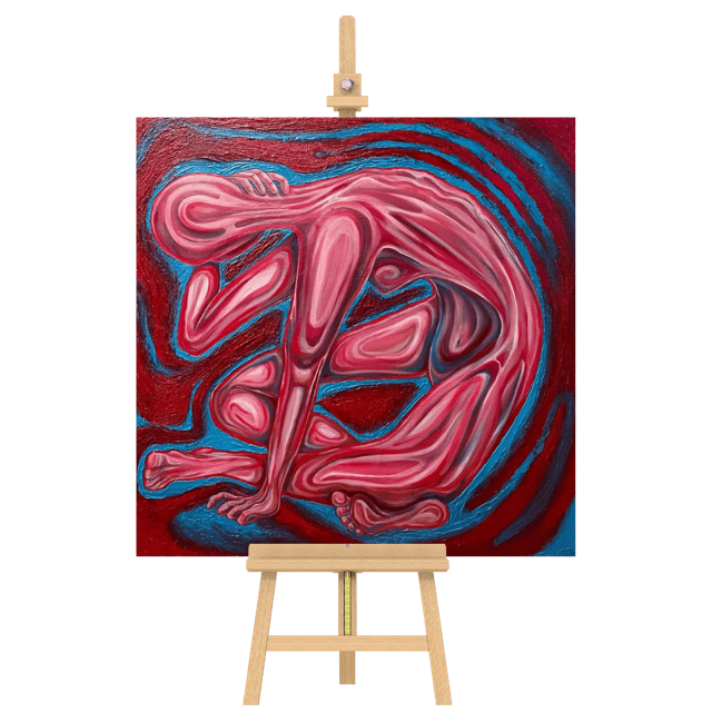 "Boundaried Weight" Painting