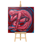 "Boundaried Weight" Painting