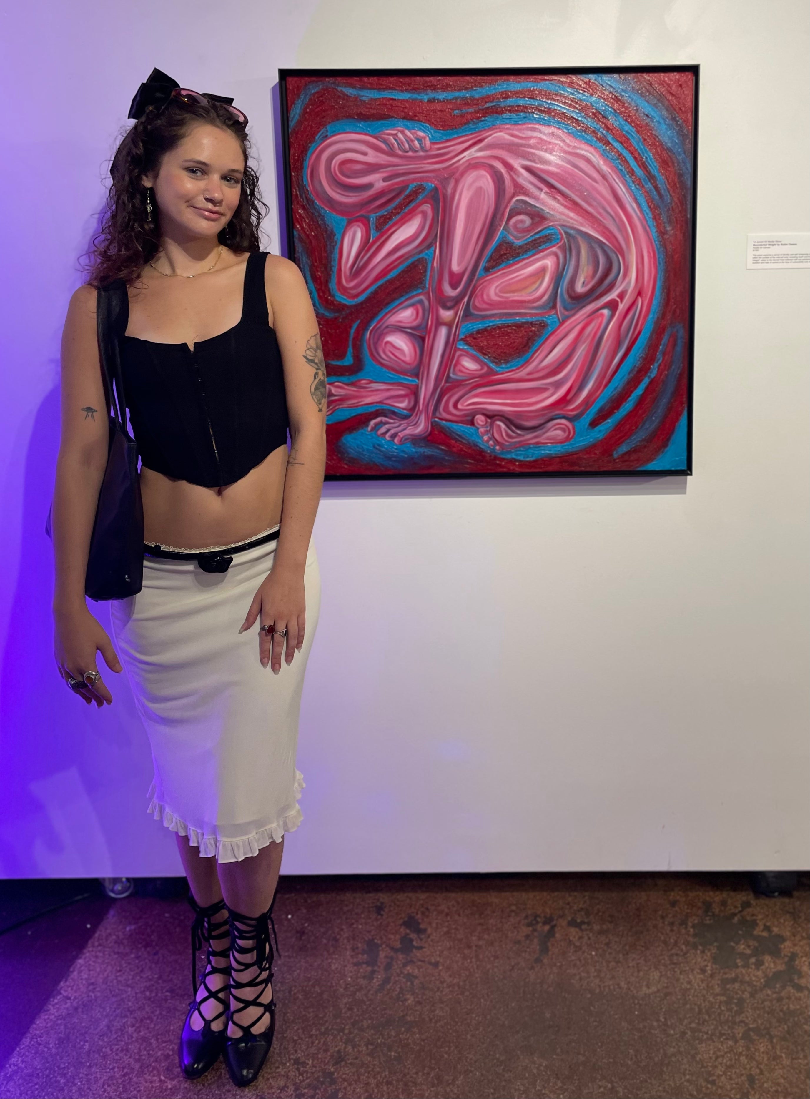 "Boundaried Weight" Painting